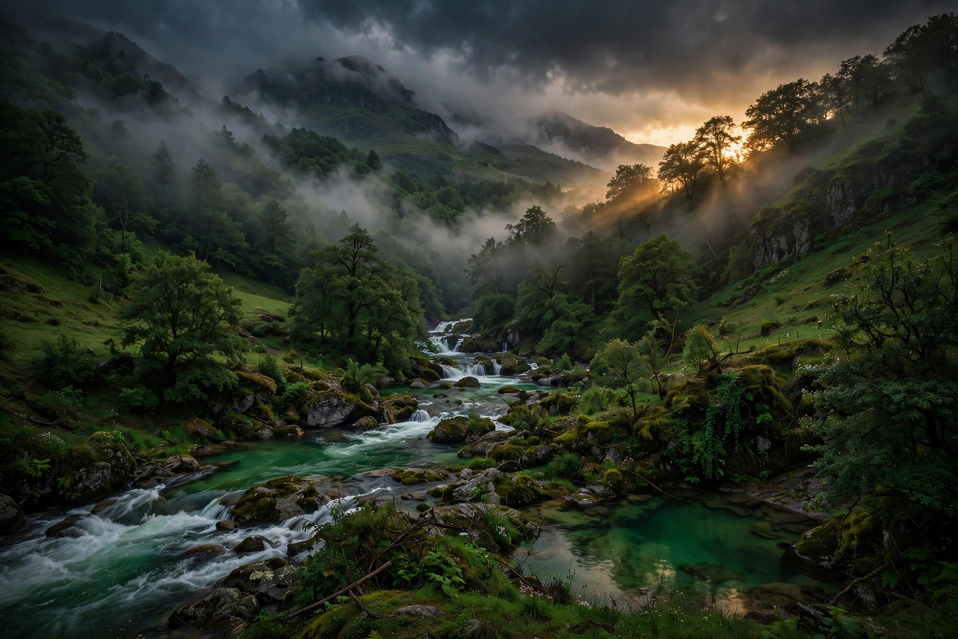 Río asturiano
